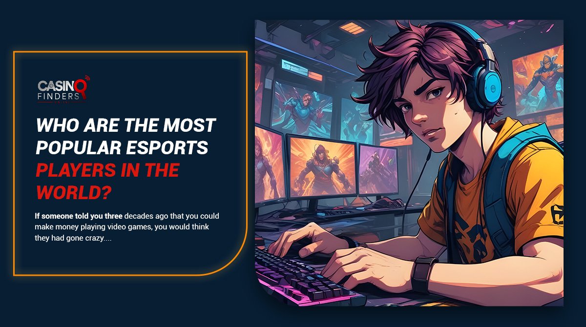thumbnail image featuring a boy esports player | who are the most popular esports players?