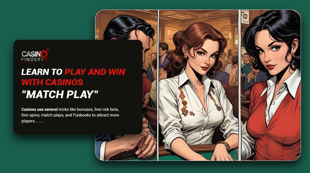 thumbnail image featuring two beautiful woman at a poker table in casino | learning the match play in casino