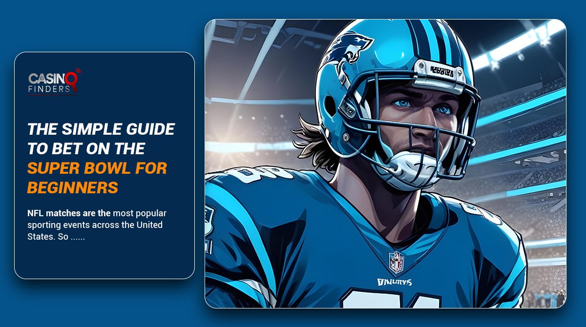 how to bet on super bowl guide thumbnail image featuring a famous male football player