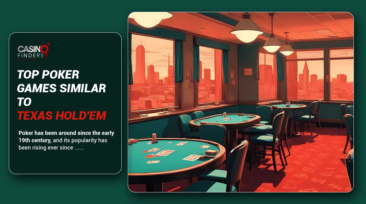 thumbnail image featuring an old poker room | top poker variants similar to texas hold'em