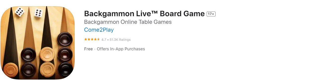 backgammon best apps