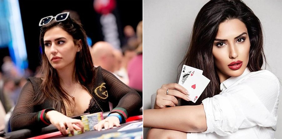 melika razavi hot poker player