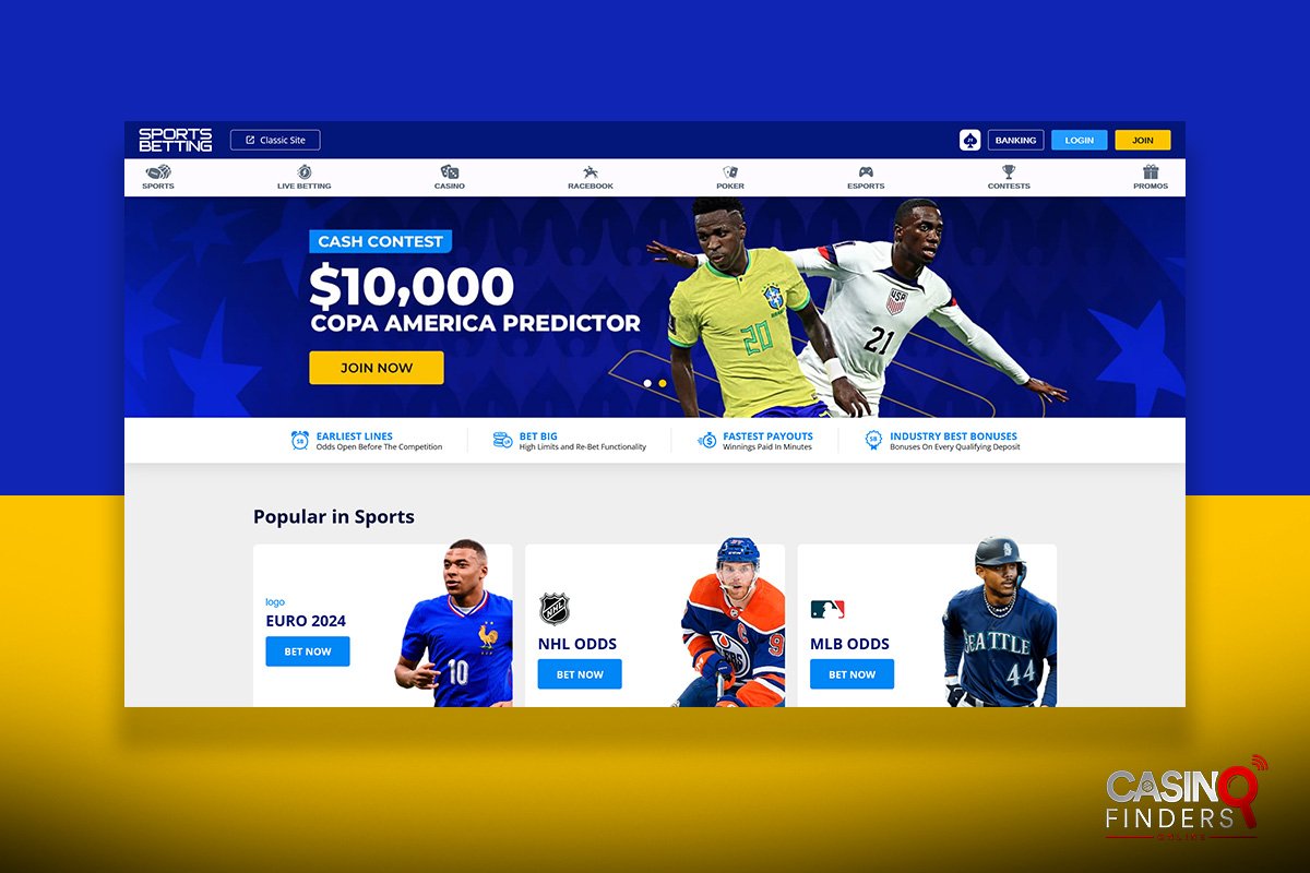 sportsbetting.ag homepage | a site for bodybuilding betting