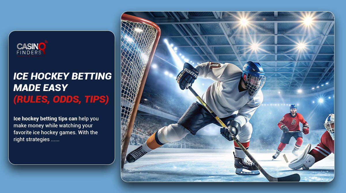 ultimate guide to bet on ice hockey thumbnail image featuring male ice hockey players