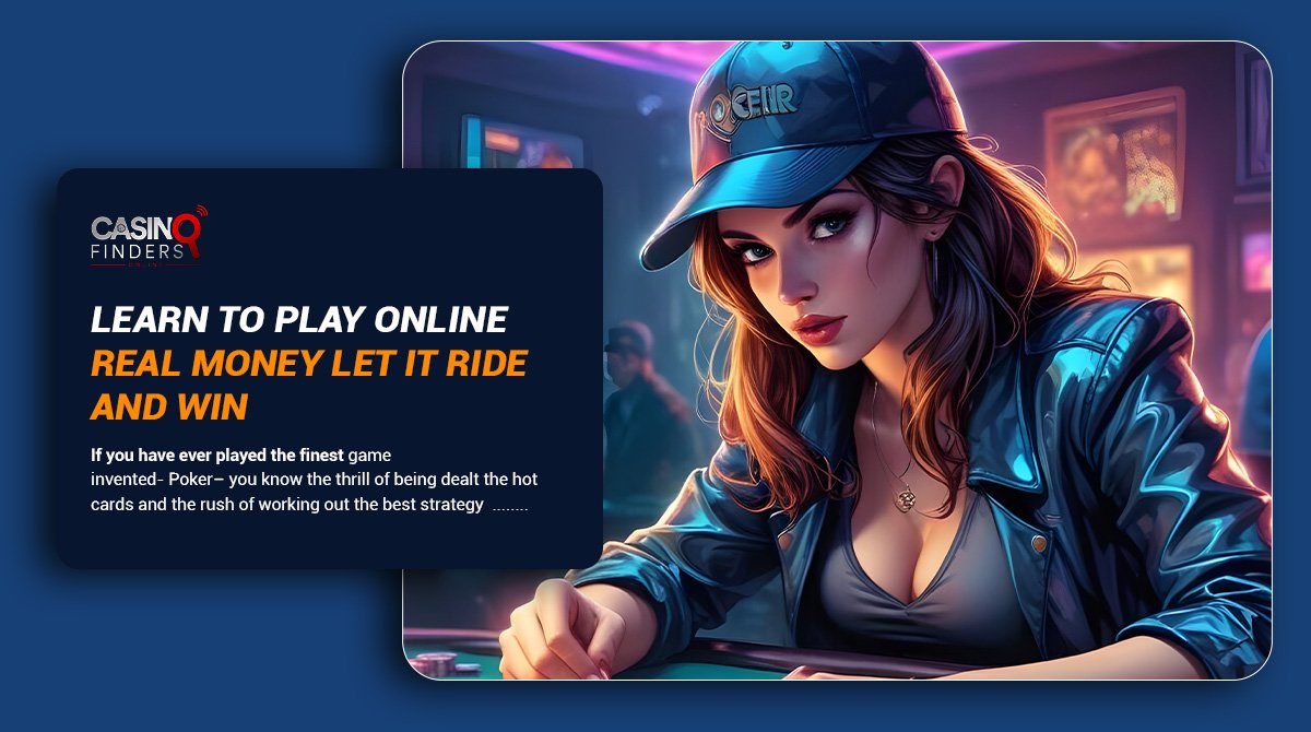 thumbnail image featuring a female player on a real money let it ride guide