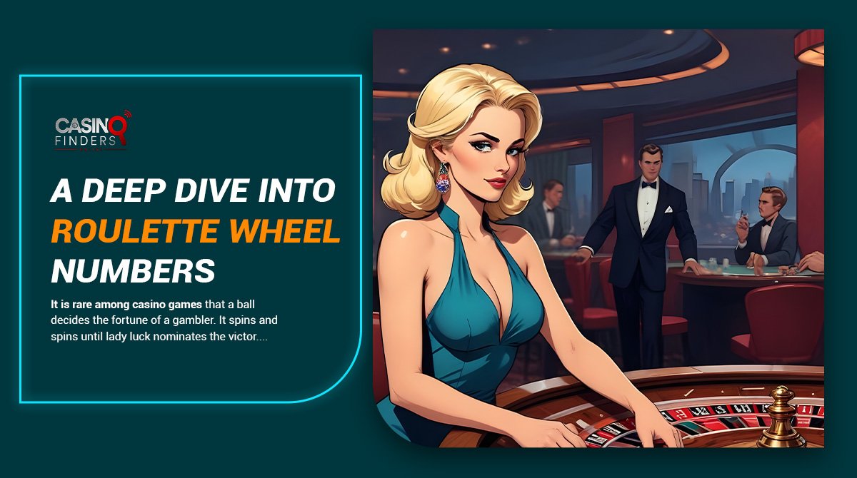 thumbnail featuring a hot female dealer sitting at a roulette table explaining how many numbers are on a Roulette Wheel