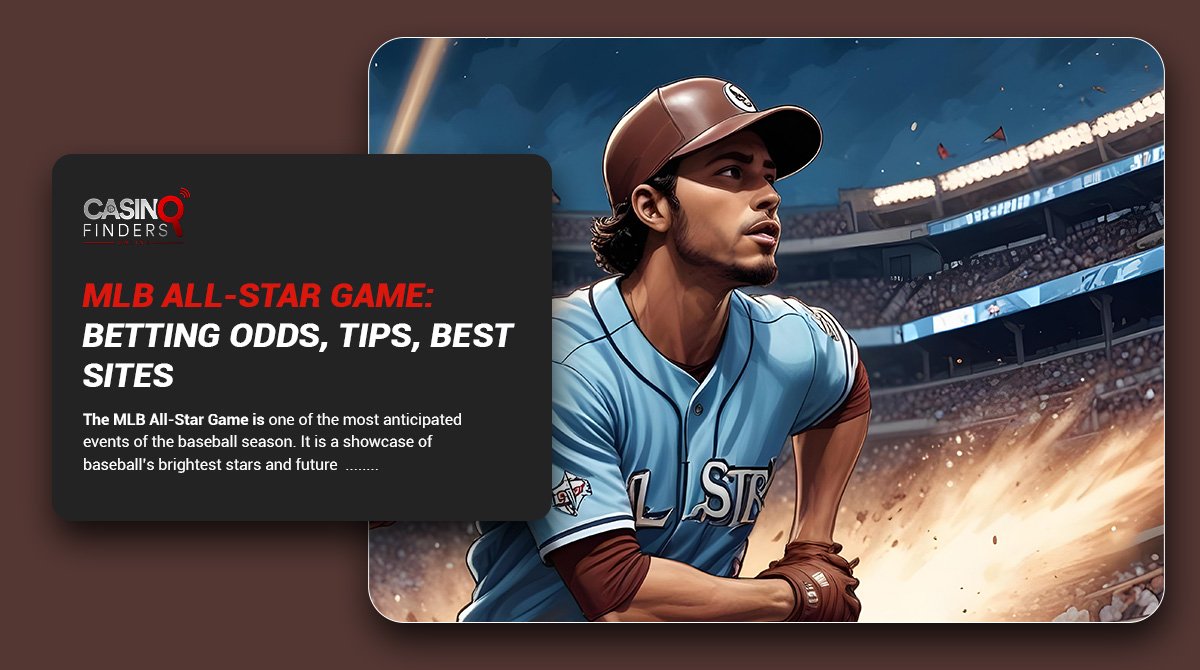 thumbnail image about betting on MLB All-Star Game featuring a male baseball player