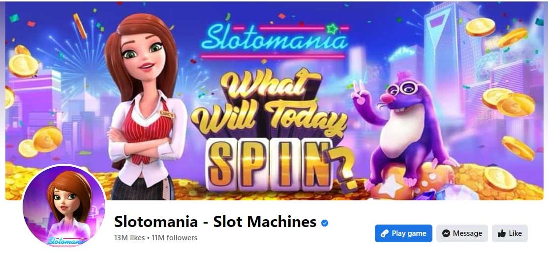 Slotomania and Facebook: