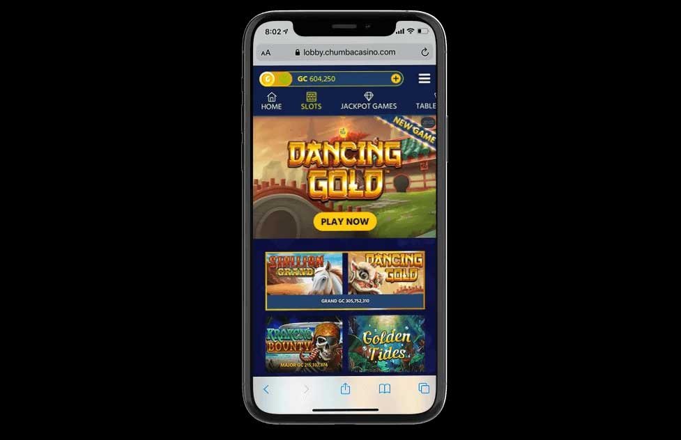 Chumba Casino On The Go: Mobile App
