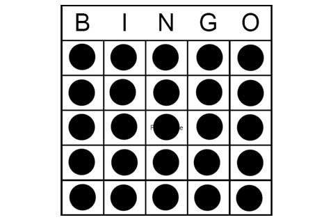 Full bingo pattern