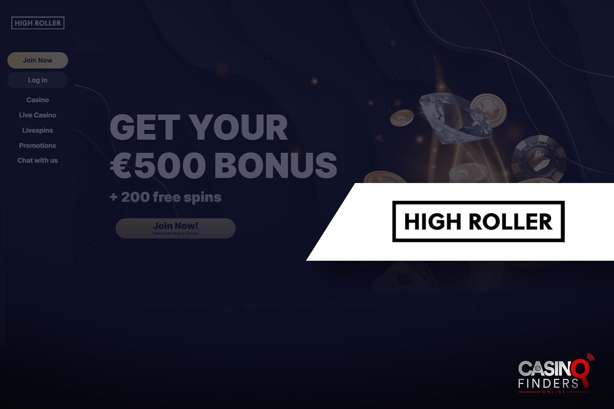 HighRoller Casino Homepage