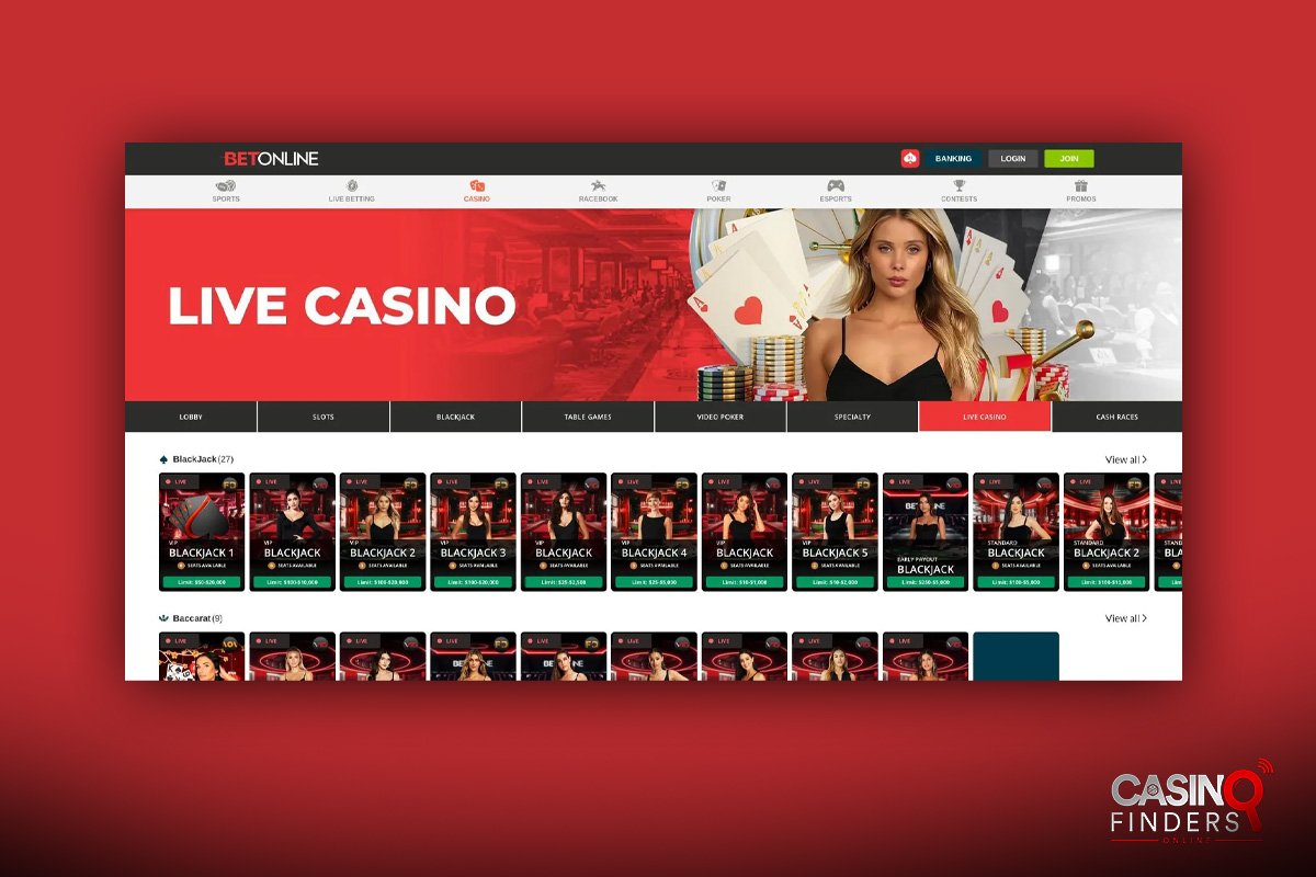 BetOnline Live Casino 