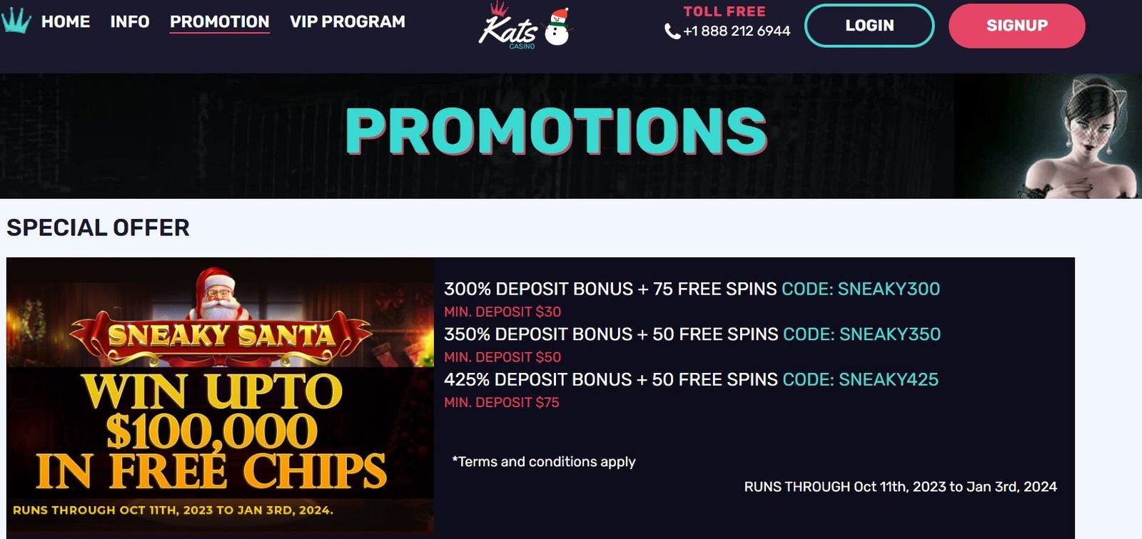 Kats Casino Promotions