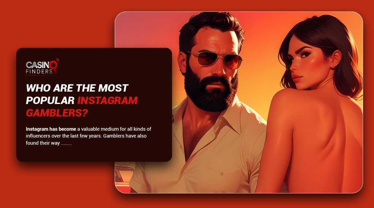 thumbnail image about the most famous instagram gamblers featuring Dan Bilzerian and a sexy female