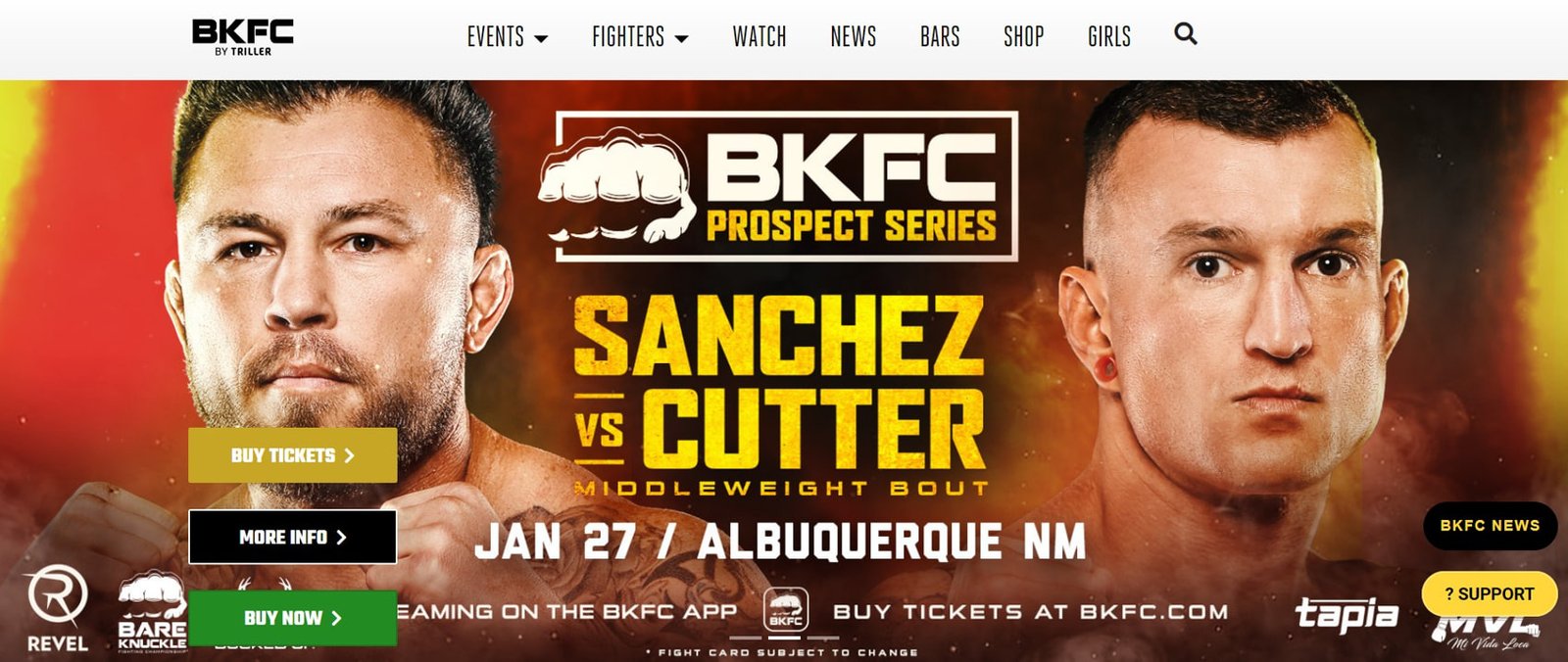 Bare Knuckle Fighting Championship (BKFC)